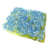 Maxbell Static Grass Tuft Accessory Simulation Turf for Train Scenery Layout Railway blue white