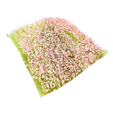 Maxbell Static Grass Tuft Accessory Simulation Turf for Train Scenery Layout Railway pink