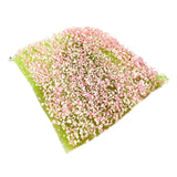 Maxbell Static Grass Tuft Accessory Simulation Turf for Train Scenery Layout Railway pink