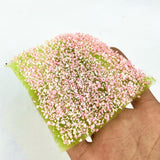 Maxbell Static Grass Tuft Accessory Simulation Turf for Train Scenery Layout Railway pink
