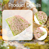 Maxbell Static Grass Tuft Accessory Simulation Turf for Train Scenery Layout Railway pink
