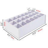 Maxbell Watercolor Paint Storage Rack Pigments Shelf for Oil Paints Brushes Pigments 21 slots