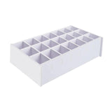 Maxbell Watercolor Paint Storage Rack Pigments Shelf for Oil Paints Brushes Pigments 21 slots