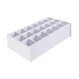 Maxbell Watercolor Paint Storage Rack Pigments Shelf for Oil Paints Brushes Pigments 21 slots