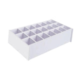 Maxbell Watercolor Paint Storage Rack Pigments Shelf for Oil Paints Brushes Pigments 21 slots