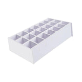 Maxbell Watercolor Paint Storage Rack Pigments Shelf for Oil Paints Brushes Pigments 21 slots