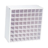 Maxbell Watercolor Paint Storage Rack Pigments Shelf for Oil Paints Brushes Pigments 64  slots