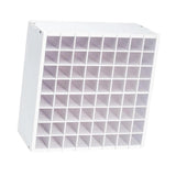 Maxbell Watercolor Paint Storage Rack Pigments Shelf for Oil Paints Brushes Pigments 64  slots