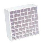 Maxbell Watercolor Paint Storage Rack Pigments Shelf for Oil Paints Brushes Pigments 64  slots