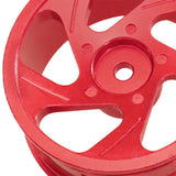 Maxbell RC Metal Wheel Rim Hubs 52mm 1/12 Stylish Aluminum Rims for MN128 MN86S Red