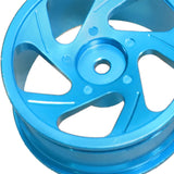 Maxbell RC Metal Wheel Rim Hubs 52mm 1/12 Stylish Aluminum Rims for MN128 MN86S Blue