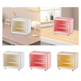 Maxbell Action Figure Display Case Cabinet Toys Miniatures Models Cars Organizer Box White