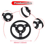 Maxbell Gear DIY Modified Parts High Speed Gear for RC Hobby Car Vehicles Model 90T