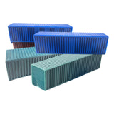 Maxbell 5x Miniature Container Models Crafts Mini for Train Layout Gaming Terrain L