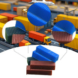 Maxbell 5x Miniature Container Models Crafts Mini for Train Layout Gaming Terrain XS