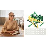 Maxbell Learning Board for Blind Lightweight Portable Touch for Home Adults Children