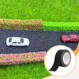 Maxbell DIY Railway Sticker Tape Simulation Road Surface for Fairy Garden Photo Prop 5 cm Width