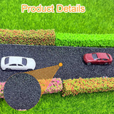 Maxbell DIY Railway Sticker Tape Simulation Road Surface for Fairy Garden Photo Prop 10 cm Width