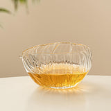 Maxbell Glass Matcha Bowl with Spout Matcha Lovers Gift for Tea Lovers Matcha Chawan
