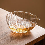 Maxbell Glass Matcha Bowl with Spout Matcha Lovers Gift for Tea Lovers Matcha Chawan