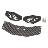 Maxbell RC Rear Wing Spoiler Truck Simple Assembly with Screw Supplies Upgrade Parts Black