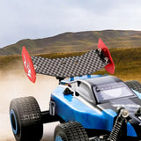 Maxbell RC Rear Wing Spoiler Truck Simple Assembly with Screw Supplies Upgrade Parts Red