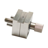 Maxbell Mini Drill Press Vice Handheld Bench Vice Clamp for Sculpture Walnut Nuclear