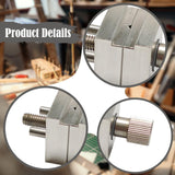 Maxbell Mini Drill Press Vice Handheld Bench Vice Clamp for Sculpture Walnut Nuclear