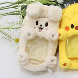 Maxbell Plush Photocard Holder Portable Protector Hanging Decoration Protective Case Dog