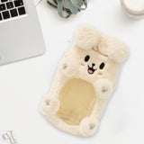 Maxbell Plush Photocard Holder Portable Protector Hanging Decoration Protective Case Dog