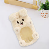 Maxbell Plush Photocard Holder Portable Protector Hanging Decoration Protective Case Dog