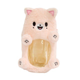 Maxbell Plush Photocard Holder Portable Protector Hanging Decoration Protective Case Fox