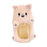 Maxbell Plush Photocard Holder Portable Protector Hanging Decoration Protective Case Fox
