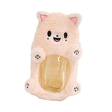 Maxbell Plush Photocard Holder Portable Protector Hanging Decoration Protective Case Fox
