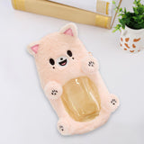 Maxbell Plush Photocard Holder Portable Protector Hanging Decoration Protective Case Fox