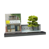 Maxbell 1:64 Scale Japanese Tofu Shop Model Collector Diecast Car Model Display Case