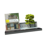 Maxbell 1:64 Scale Japanese Tofu Shop Model Collector Diecast Car Model Display Case