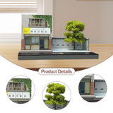 Maxbell 1:64 Scale Japanese Tofu Shop Model Collector Diecast Car Model Display Case