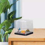 Maxbell 1:64 Scale Miniature Figure Road Street Scene Props for Dollhouse Decoration Blue Figure