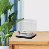 Maxbell 1:64 Scale Miniature Figure Road Street Scene Props for Dollhouse Decoration Red Figure