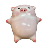Maxbell Pig Statue Collections Artwork Ceramic Tea Pet for Tea House Cabinet Bedroom