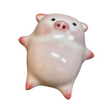 Maxbell Pig Statue Collections Artwork Ceramic Tea Pet for Tea House Cabinet Bedroom