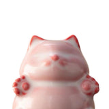 Maxbell Cat Statue Mini Animal Figurine Ceramic Tea Pet for Fireplace Bedroom Indoor B