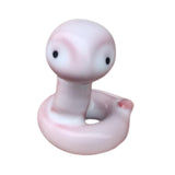 Maxbell Ceramic Snake Figurine Lifelike Portable Snake Ornament for Shelf Home Decor