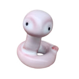 Maxbell Ceramic Snake Figurine Lifelike Portable Snake Ornament for Shelf Home Decor