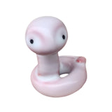 Maxbell Ceramic Snake Figurine Lifelike Portable Snake Ornament for Shelf Home Decor
