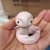 Maxbell Ceramic Snake Figurine Lifelike Portable Snake Ornament for Shelf Home Decor