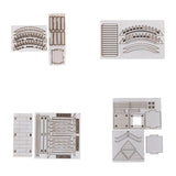 Maxbell DIY Building Model Assembly Kit 1/50 Handmade Fun Gift Micro Landscape Decor Arch Bridges A