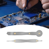 Maxbell 2x Mobile Phone Repair Opener Tool Silver Disassembly Phone Screen Separator