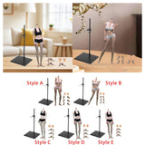 Maxbell 1/6 Scale Figure Model Collection Realistic Removing Feet Flexible Body Doll Style A